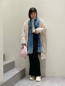 「D.A.T.E.」｜WhimGazette_officialさん（レディース・160cm）の秋コーディネート