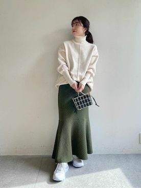 「D.A.T.E.」｜WhimGazette_officialさん（レディース・158cm）の冬コーディネート