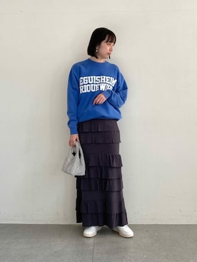 「D.A.T.E.」｜WhimGazette_officialさん（レディース・160cm）の冬コーディネート