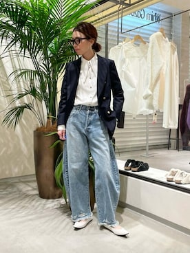 直販特売中 Whim Gazette ウィムガゼット☆ラインカーブデニム38新品 