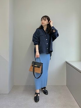 「Luca Grossi（ルーカグロッシ）のアイテム（サンダル）」を使った、WhimGazette_officialさん（レディース・158cm）の春コーディネート