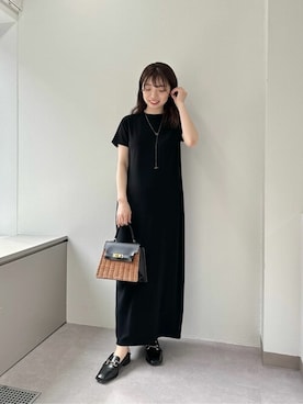 「Whim Gazette（ウィムガゼット）のアイテム（ワンピース/ドレス）」を使った、WhimGazette_officialさん（レディース・158cm）の春コーディネート