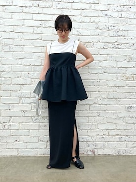 「Luca Grossi（ルーカグロッシ）のアイテム（サンダル）」を使った、WhimGazette_officialさん（レディース・160cm）の春コーディネート