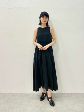 「Whim Gazette（ウィムガゼット）のアイテム（帽子）」を使った、WhimGazette_officialさん（レディース・166cm）の春コーディネート