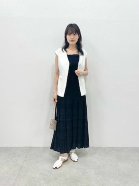 「Luca Grossi（ルーカグロッシ）のアイテム（サンダル）」を使った、WhimGazette_officialさん（レディース・167cm）の春コーディネート