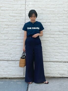 「マリン」｜「アイテム（アクセサリー）」を使った、WhimGazette_officialさん（レディース・160cm）の春コーディネート