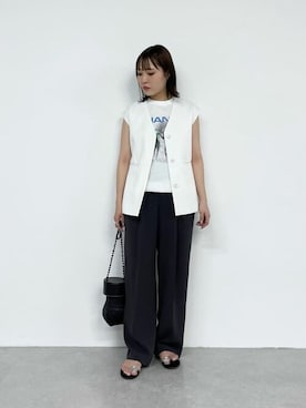 WhimGazette_officialさん（レディース・156cm）の夏コーディネート