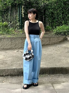 WhimGazette_officialさん(レディース・151cm)の夏コーディネート