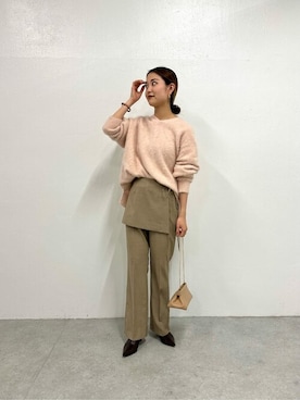 WhimGazette_officialさんの「レイヤードパンツ」を使ったコーディネート