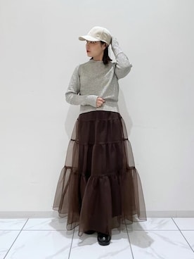 「Whim Gazette（ウィムガゼット）のアイテム（帽子）」を使った、WhimGazette_officialさん（レディース・156cm）の秋コーディネート