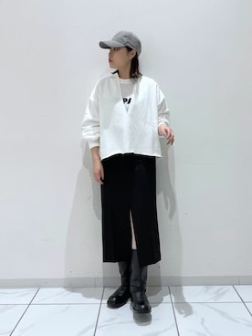 「Whim Gazette（ウィムガゼット）のアイテム（帽子）」を使った、WhimGazette_officialさん（レディース・156cm）の秋コーディネート