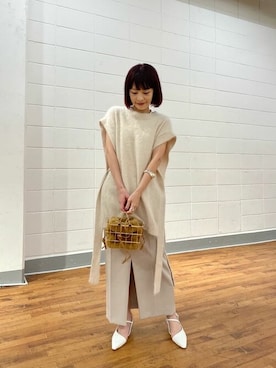 「Zanchetti（ザンチェッティ）のアイテム」を使った、WhimGazette_officialさん（レディース・153cm）の秋コーディネート