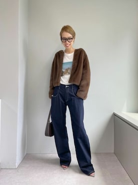 WhimGazette_officialさん（レディース・162cm）の秋コーディネート