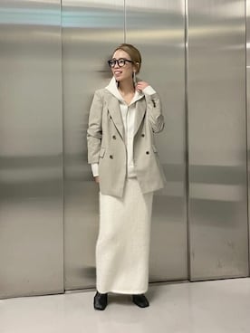 「Whim Gazette（ウィムガゼット）のアイテム（パーカー）」を使った、WhimGazette_officialさん（レディース・162cm）の秋コーディネート