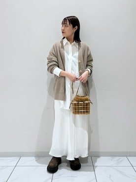 「Zanchetti（ザンチェッティ）のアイテム」を使った、WhimGazette_officialさん（レディース・156cm）の秋コーディネート