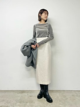 WhimGazette_officialさん（レディース・166cm）の冬コーディネート