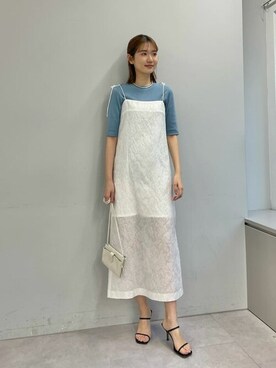 「THE PAUSE（ザ ポーズ）のアイテム（ワンピース/ドレス）」を使った、WhimGazette_officialさん（レディース・166cm）の春コーディネート