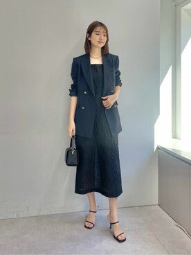 「THE PAUSE（ザ ポーズ）のアイテム（ワンピース/ドレス）」を使った、WhimGazette_officialさん（レディース・166cm）の春コーディネート