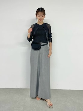 「THE PAUSE（ザ ポーズ）のアイテム（スカート）」を使った、WhimGazette_officialさん（レディース・166cm）の春コーディネート