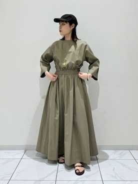 「THE PAUSE（ザ ポーズ）のアイテム（帽子）」を使った、WhimGazette_officialさん（レディース・156cm）の春コーディネート