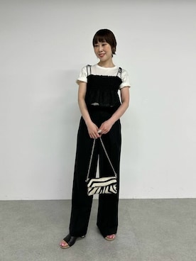 THE PAUSE】ジャガード2WAYビスチェを使った人気ファッション