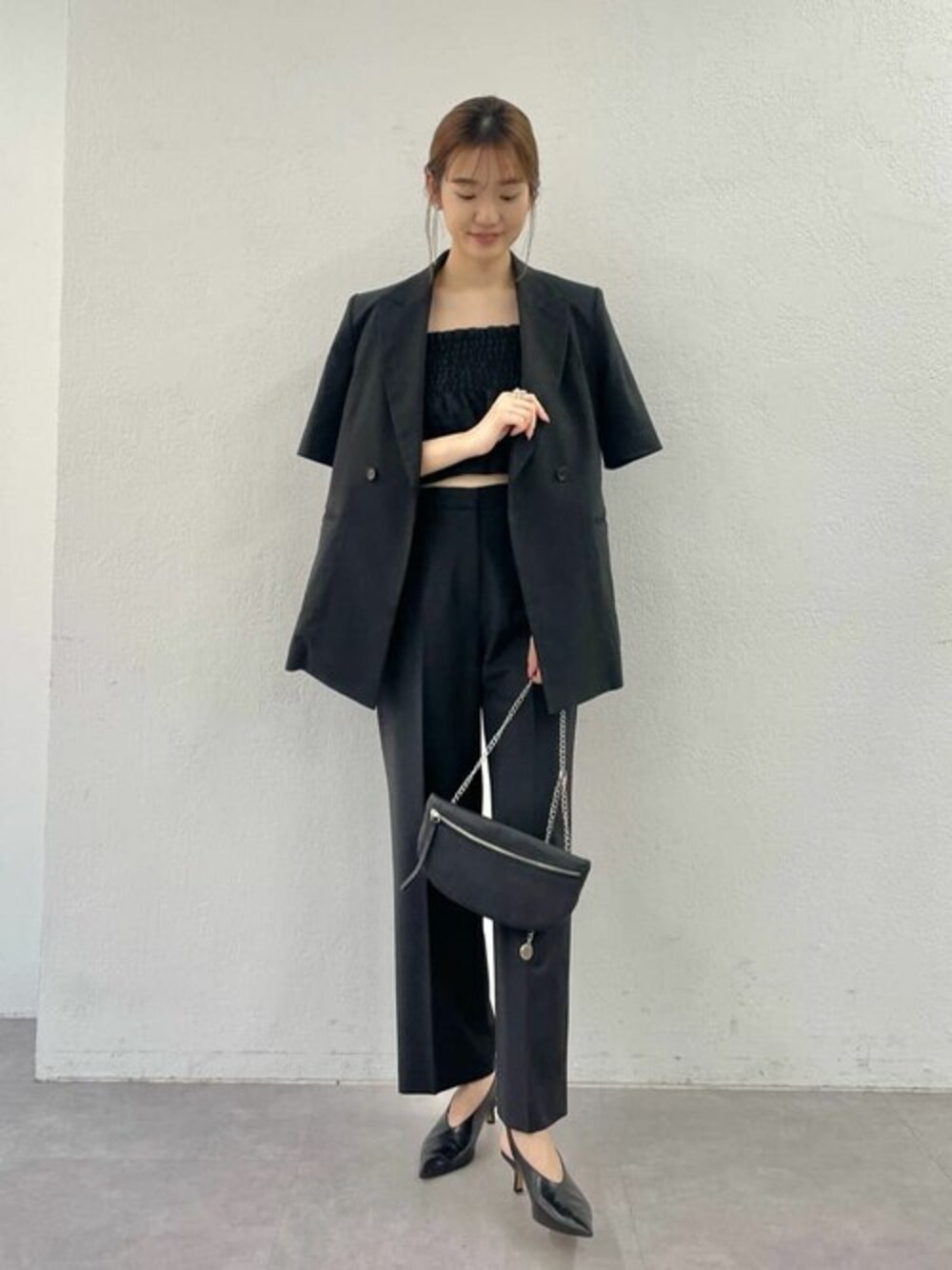 THE PAUSE】ジャガード2WAYビスチェを使った人気ファッション