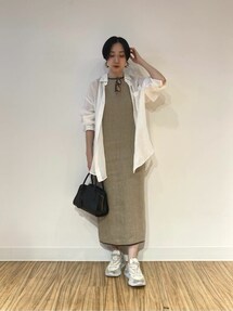 Whim Gazette（ウィムガゼット）の「リネンパイピングワンピース