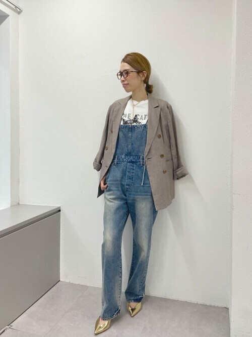 Whim GazetteWhimGazette_officialさんのつなぎ/オールインワンを使っ