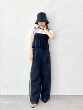 THE PAUSE】ジャガード2WAYビスチェを使った人気ファッション