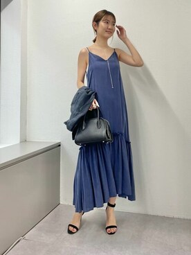 「THE PAUSE（ザ ポーズ）のアイテム（ワンピース/ドレス）」を使った、WhimGazette_officialさん（レディース・166cm）の春コーディネート