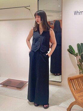 「THE PAUSE（ザ ポーズ）のアイテム（スカート）」を使った、WhimGazette_officialさん（レディース・167cm）の春コーディネート