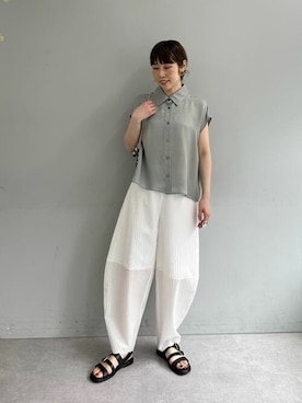 Whim Gazette（ウィムガゼット）の「スカラップパンツ（その他