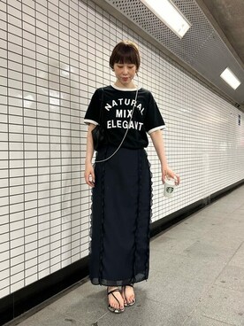 WhimGazette_officialさん（レディース・158cm）の夏コーディネート