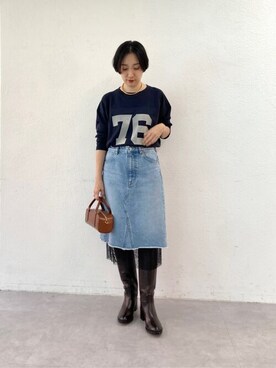 「アイテム（スカート）」を使った、WhimGazette_officialさん（レディース・160cm）の夏コーディネート