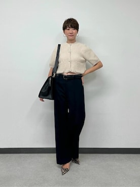 「アイテム（クラッチバッグ）」を使った、WhimGazette_officialさん（レディース・165cm）の秋コーディネート