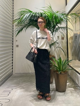 「ボストンバッグ」｜WhimGazette_officialさん（レディース・162cm）の秋コーディネート