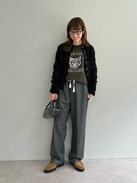 「Whim Gazette（ウィムガゼット）のアイテム（その他シューズ）」を使った、WhimGazette_officialさん（レディース・158cm）の秋コーディネート