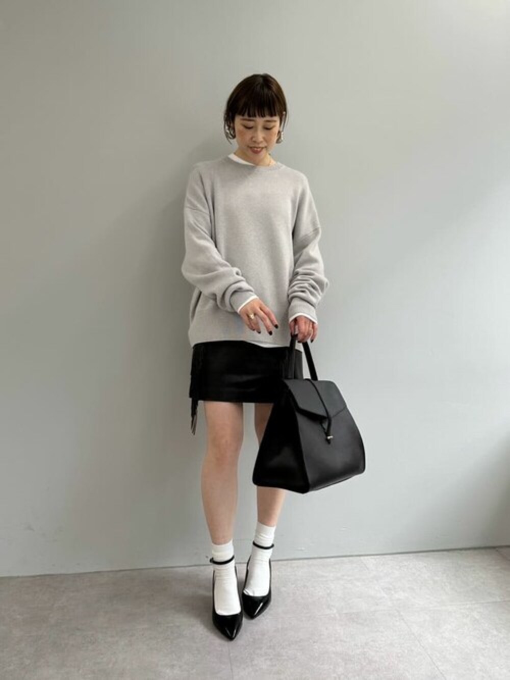 ウィムガゼット　Hoaw. エナメルウェッジパンプス Whim Gazette（ウィムガゼット）の「【Hoaw.】エナメルウェッジ