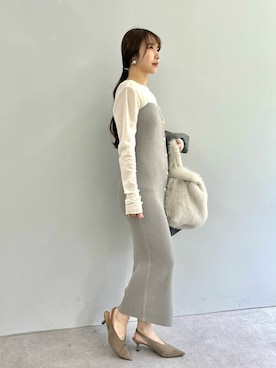 WhimGazette_officialさん（レディース・157cm）の秋コーディネート