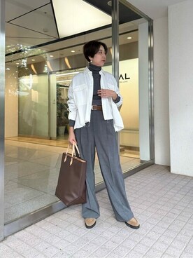 「Whim Gazette（ウィムガゼット）のアイテム（その他シューズ）」を使った、WhimGazette_officialさん（レディース・160cm）の秋コーディネート