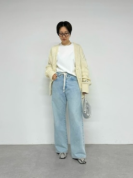「Whim Gazette（ウィムガゼット）のアイテム（ブーツ）」を使った、WhimGazette_officialさん（レディース・160cm）の秋コーディネート