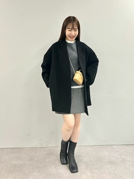 「Whim Gazette（ウィムガゼット）のアイテム（その他アウター）」を使った、WhimGazette_officialさん（レディース・157cm）の秋コーディネート