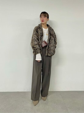 「Whim Gazette（ウィムガゼット）のアイテム（その他アウター）」を使った、WhimGazette_officialさん（レディース・167cm）の秋コーディネート