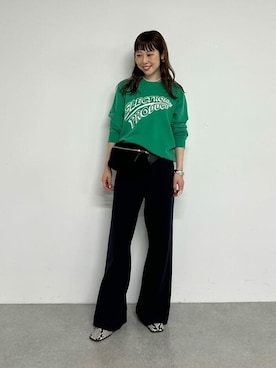 「Whim Gazette（ウィムガゼット）のアイテム（ブーツ）」を使った、WhimGazette_officialさん（レディース・158cm）の秋コーディネート