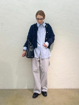 「Whim Gazette（ウィムガゼット）のアイテム（その他アウター）」を使った、WhimGazette_officialさん（レディース・162cm）の冬コーディネート