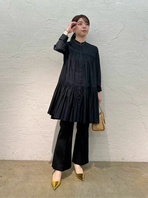 ストレッチサテンフレアパンツ（その他パンツ）｜Whim Gazette