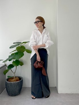 「THE PAUSE（ザ ポーズ）のアイテム（スカート）」を使った、WhimGazette_officialさん（レディース・162cm）の冬コーディネート