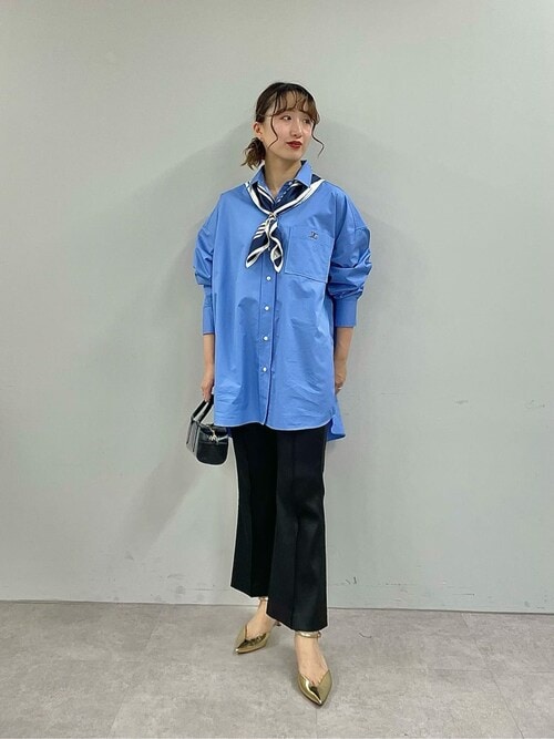 ストレッチサテンフレアパンツ（その他パンツ）｜Whim Gazette