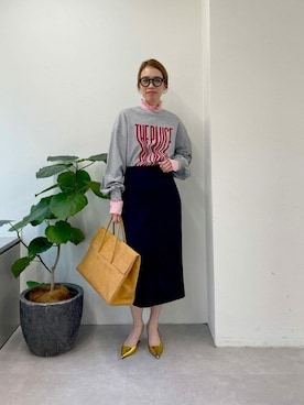 WhimGazette_officialさん（レディース・162cm）の冬コーディネート