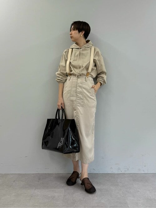 Whim Gazette(ウィム ガゼット) ミリタリースカート ウィムガゼット Whim Gazette ミリタリースカート （khaki） -靴